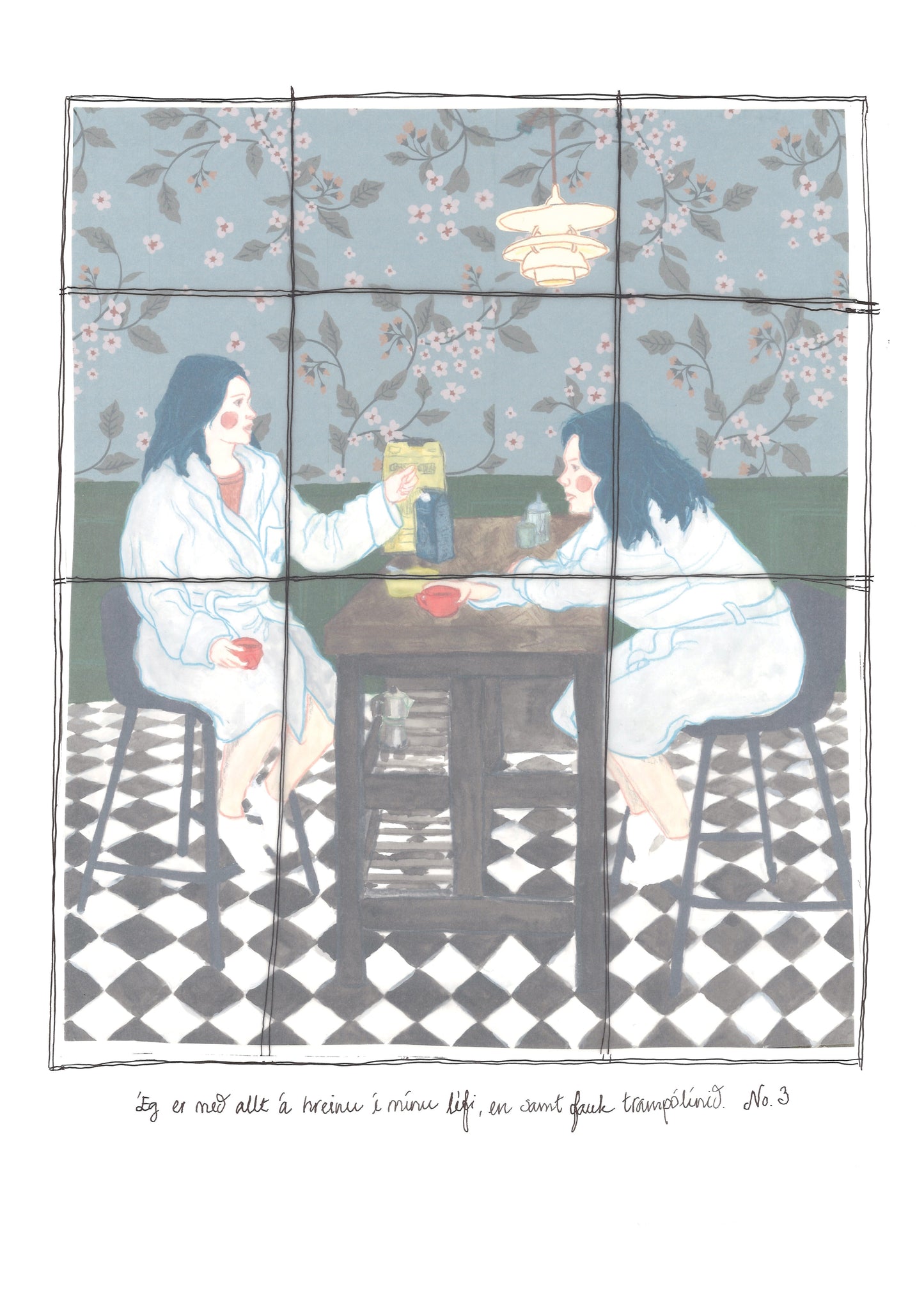 I have everything under control in my life, but still the trampoline blew away. Nr 3